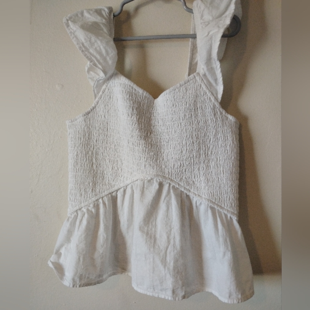 art class White Smocked Kids Blouse